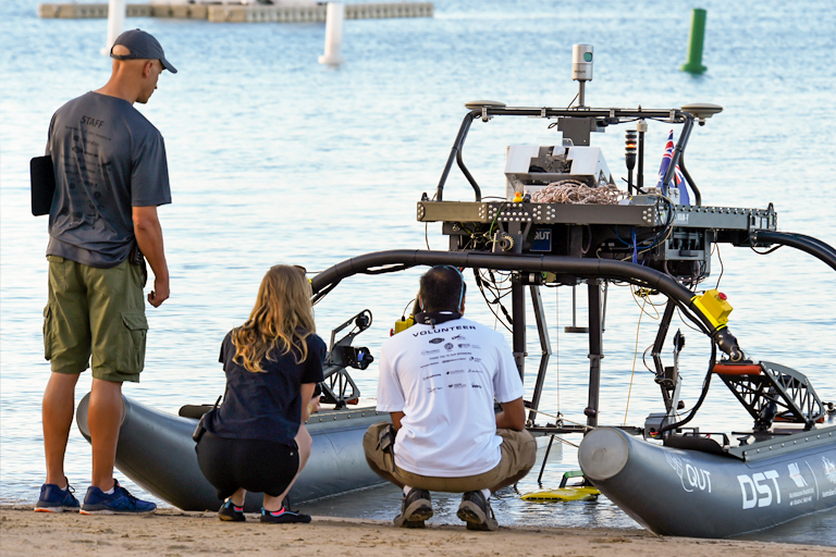 Queensland University students project conducted for the Office of Naval Research